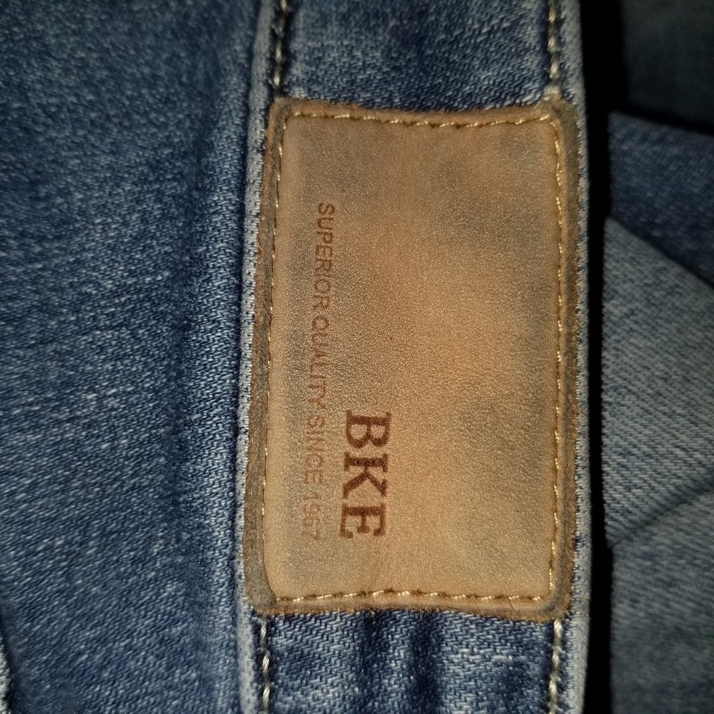 BKE Parker Jeans Size 26 Universal Fit High Rise Ankle Skinny Blue Denim Buckle - Picture 6 of 13